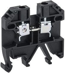 Клемма винтовая КВИ-2,5мм2 черная IEK 