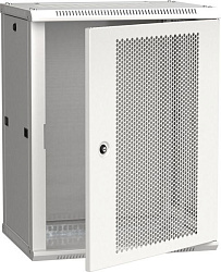 ITK Шкаф настенный LINEA W 18U 600х450мм дверь перфорированная RAL 7035 LWR3-18U64-PF