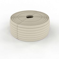 Трубка, кембрик ТВ-40 ПВХ белый, Ø3 мм, REXANT 49-5003