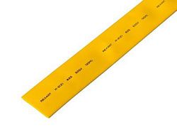 Трубка термоусаживаемая ТУТ нг 25,0/12,5мм, желтая, упаковка 10 шт. по 1м REXANT 22-5002