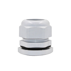 Ввод кабельный PG-29 серый, нейлон, IP68 (d кабеля 18-25 мм) DEKRON 0807-0009
