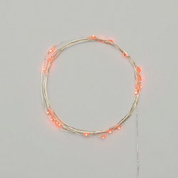 Гирлянда светодиодная Роса 2м, 20LED, КРАСНЫЙ, IP20, 2хCR2032 в комплекте NEON-NIGHT 303-002