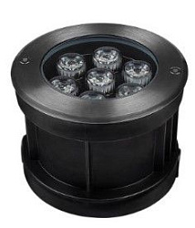 PGR  R120   7w 4000K Сhrome (грунтовый встраиваемый) IP65 Jazzway 5006607
