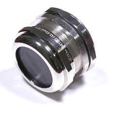 Кабельный ввод  М  75х2 латунный УТ1,5 IP66/IP67/IP68 (d кабеля 42-52 мм) ГОФРОМАТИК (ЗЭТАРУС) zeta30125