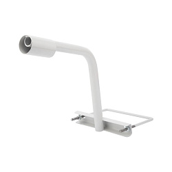 Кронштейн на опору с 1 хомутом белый (625х460х280 Ø51) REXANT арт.607-300; 607-301;607-303 607-405