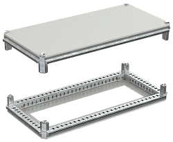FORMAT Крыша и основание (под фланец) 400х800мм IEK FO-00-KOF-040-080
