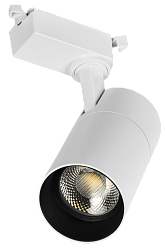 LIGHTING Светильник светодиодный трековый ДТО 1302 20Вт 4000К однофазный 24град белый IEK LT-DSO0-1302-20-40-K01