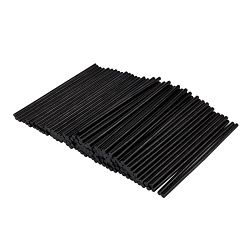 Стержни клеевые Ø7мм, 200мм, черные, 1кг (0,5кг + 0,5кг), пакет REXANT 09-1104-1