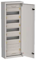 TITAN 5 Корпус металлический ЩРн-60 (1х60) 835х310х140мм IP31 серый (одна дверь) IEK TI5-50-N-060-31-7035