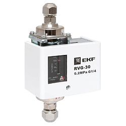 Реле перепада давления EKF RVG-30-0,2-4 (0,2 МПа) RVG-30-0,2-4