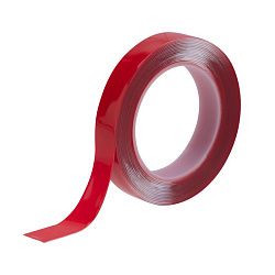 Двухсторонний скотч REXANT, прозрачный, на акриловой основе, 20 мм, ролик 5 м 09-6520