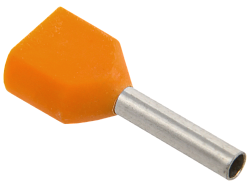 Наконечник НШВИ(2) 0,5-8 оранжевый (20шт/упак) IEK UTE10-4-D1-8-100