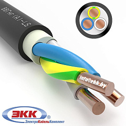 Кабель ВВГ нг(А)-LS 3х10 круглый BR-354