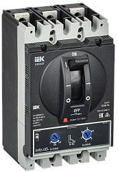 ARMAT Автоматический выключатель в литом корпусе 3P типоразмер A 85кА 80А расцепитель термомагнитный регулируемый IEK AR-MCCB-3A-085-0080A-ATUC