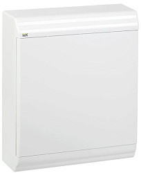 PRIME Корпус пластиковый ЩРН-П-24 модуля навесной белый/белая дверь IP41 IEK MKP82-N-24-WD-41-10