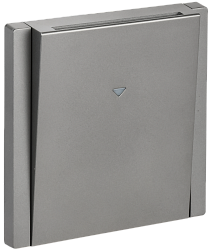 FORTE&PIANO Выключатель карточный 30А FP543 сталь IEK FP-V11-0-10-1-K46