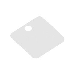 Бирка кабельная «У-153» (Маленький квадрат) белая (250 шт/уп) REXANT 07-6253