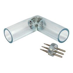 L - коннектор для трехжильного дюралайта ∅13мм (цена за 1 шт.) 124-321