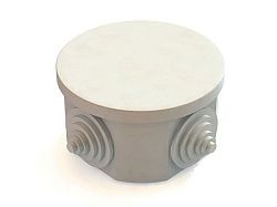 Коробка распаячная для о/п 75х40мм IP44, 4 ввода (60шт) - КМ-208 GE41237