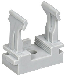 ELASTA Держатель с защелкой для гофрированных труб под монтажный пистолет CFM16 IEK ET-TA10D-CFM-016-K41-100