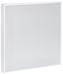 LIGHTING PRO Светильник светодиодный ДВО 2001A 40Вт 5000К IP40 588х588мм Грильято призма БАП 3ч IEK LTP-DVO0-2001A-40-50-K01