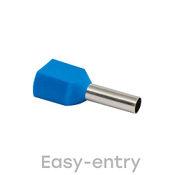 Наконечник штыревой втулочный НШвИ(2) 2,5-10 (50шт.) EKF nhvi2-2.5-10