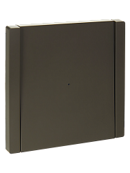 FORTE&PIANO Выключатель 1-клавишный проходной с индикацией 10А FP304 серый IEK FP-V12-1-10-1-K03