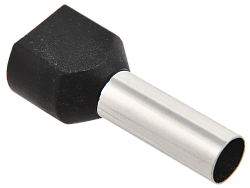 Наконечник НШВИ(2) 6,0-14 черный (100шт/упак) IEK UTE10-D6-0-100