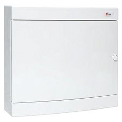 Щит распределительный навесной "Unix" белая дверь 2х18 (36) модулей 361x396x112 IP40 ux-2x18-nw