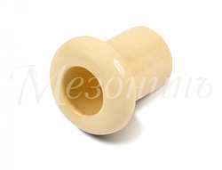 Втулка межстеновая фарфор, цвет - слоновая кость (2шт/уп), ТМ "МЕЗОНИНЪ" GE70010-02 GE70010-02