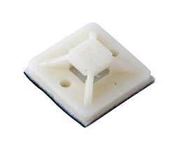 Площадка самоклеящаяся 25х25 мм, белая (100 шт/уп) REXANT 07-2025