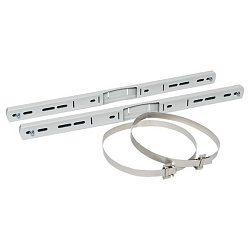 Комплект крепления на столб монтажной полосой (ширина шкафа до 650 мм) EKF fp-tape-650