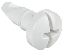 TITAN 5 Винт фальш-панели фиксирующий белый IEK TI5-00D-VT-9016