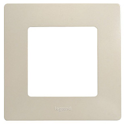 ETIKA Рамка 1-местная слоновая кость 672511