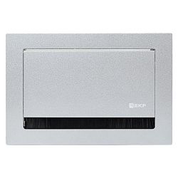 Встраиваемый настольный лючок, 4 модуля, C-Line cl-vnl-4-s