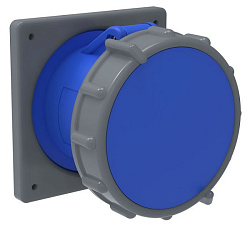 Розетка встраиваемая MAGNUM ССИ-433 63А-6ч/200-250В 2P+PE IP67 IEK PSN71-063-3-2-67