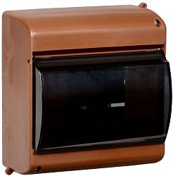 KREPTA 3 Корпус пластиковый КМПн 2/6 IP30 дуб IEK MKP42-N-06-30-09-D