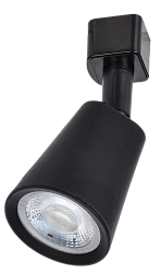 LIGHTING Светильник светодиодный трековый ДТО 1403 10Вт 4000К однофазный 50град черный IEK LT-DSO0-1403-10-40-K02