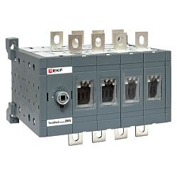 Рубильник 250A 4P реверсивный без рукоятки управления TwinBlock EKF 