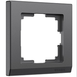 Рамка на 1 пост Stark (графит матовый),Werkel W0011864