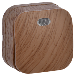 GLORY Выключатель 1-клавишный для открытой установки с индикацией ВС20-1-1-ХД дуб IEK EVH11-K24-10