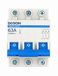 Выключатель нагрузки ВН-29 3P 63А is29-3-63-dek