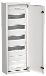 TITAN 5 Корпус металлический ЩРн-60 (1х60) 835х310х140мм IP31 белый (одна дверь) IEK TI5-50-N-060-31