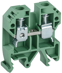 Клемма винтовая КВИ-10мм2 зеленая IEK YZN30-010-K06