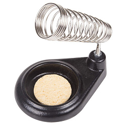 Подставка под паяльник, ниша круглая, губка, чугун REXANT 12-0302