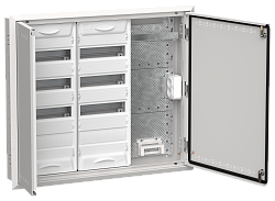 TITAN 5 Корпус комбинированный ЩРв-96 (3х48) 755х885х130мм IP30 белый IEK TI5-51-V-3X048-30