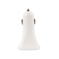 Автозарядка в прикуриватель 3хUSB (АЗУ) (2х1000 mA, 2100 mA) белая REXANT 18-1949