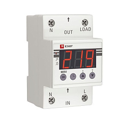 Реле напряжения с дисп. MRV 25A EKF MRV-25A
