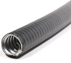Металлорукав в пвх изоляции МПГ нг HF  20  (50 м/уп.) черный ГОФРОМАТИК (ЗЭТАРУС) zeta42911