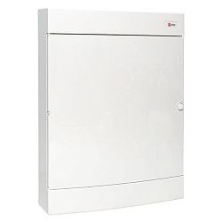 Щит распределительный навесной "Unix" белая дверь 3х18 (54) модулей 526x396x112 IP40 ux-3x18-nw